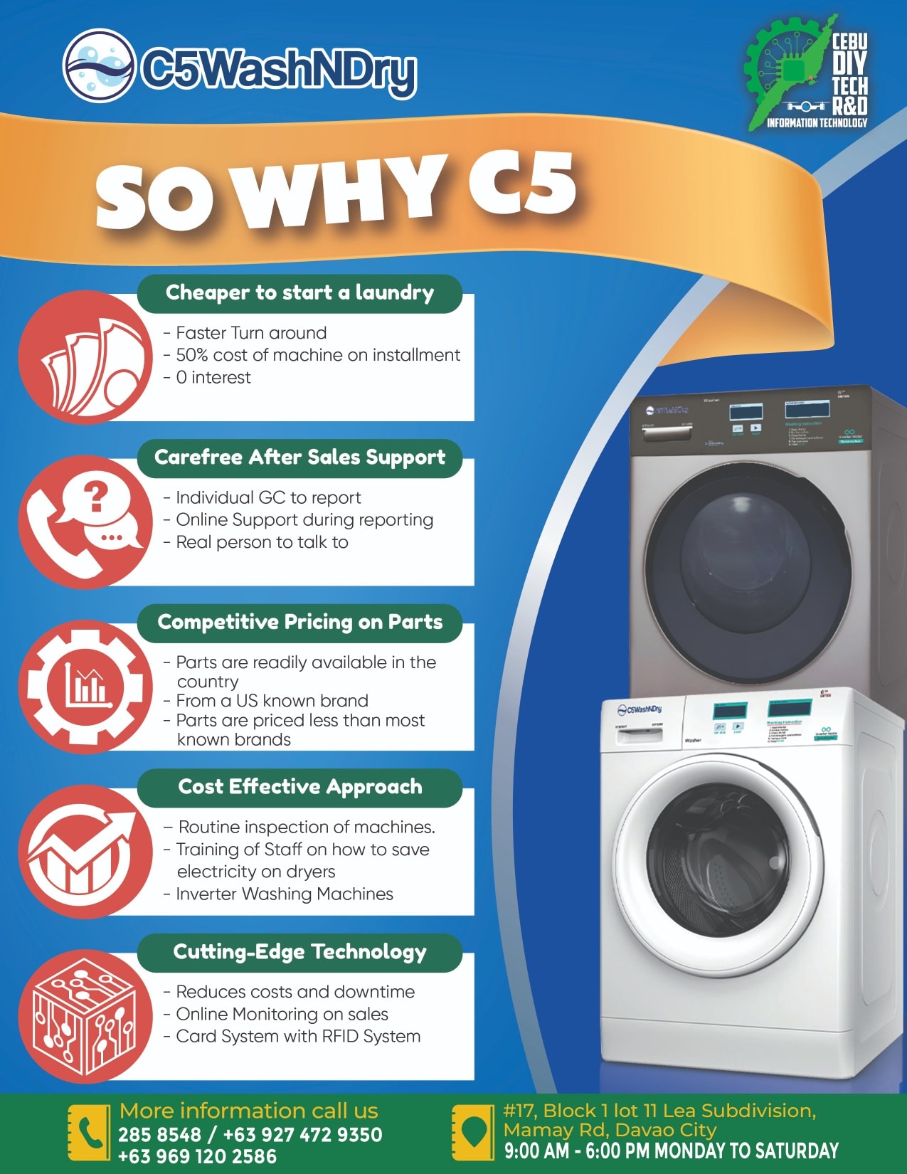 C5WashNDry Project